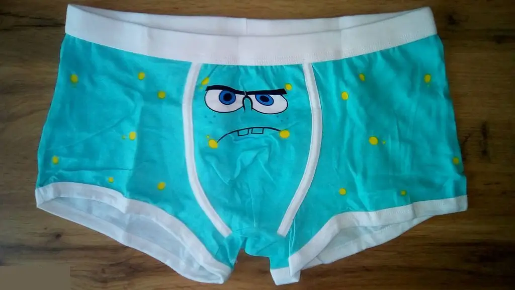 Спанч Боб Губка Боб трусы боксеры мужские XL