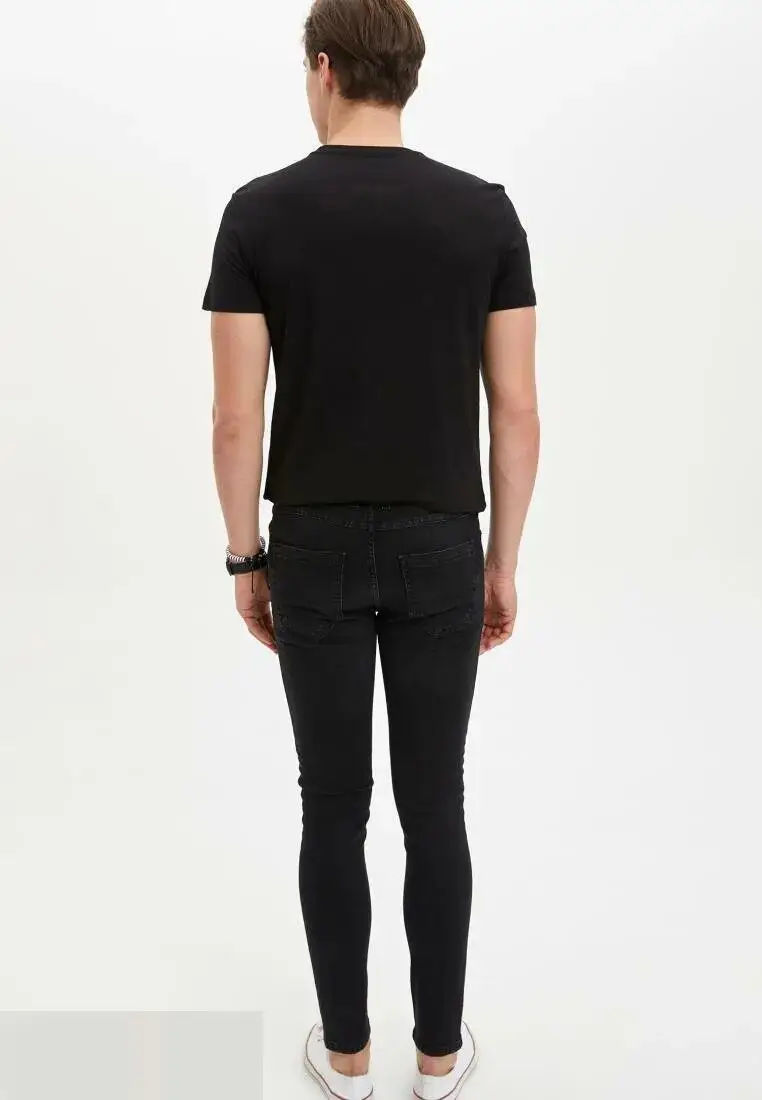 DF JEANS W34 L34 новые мужские обтягивающие зауженные джинсы Турция 1