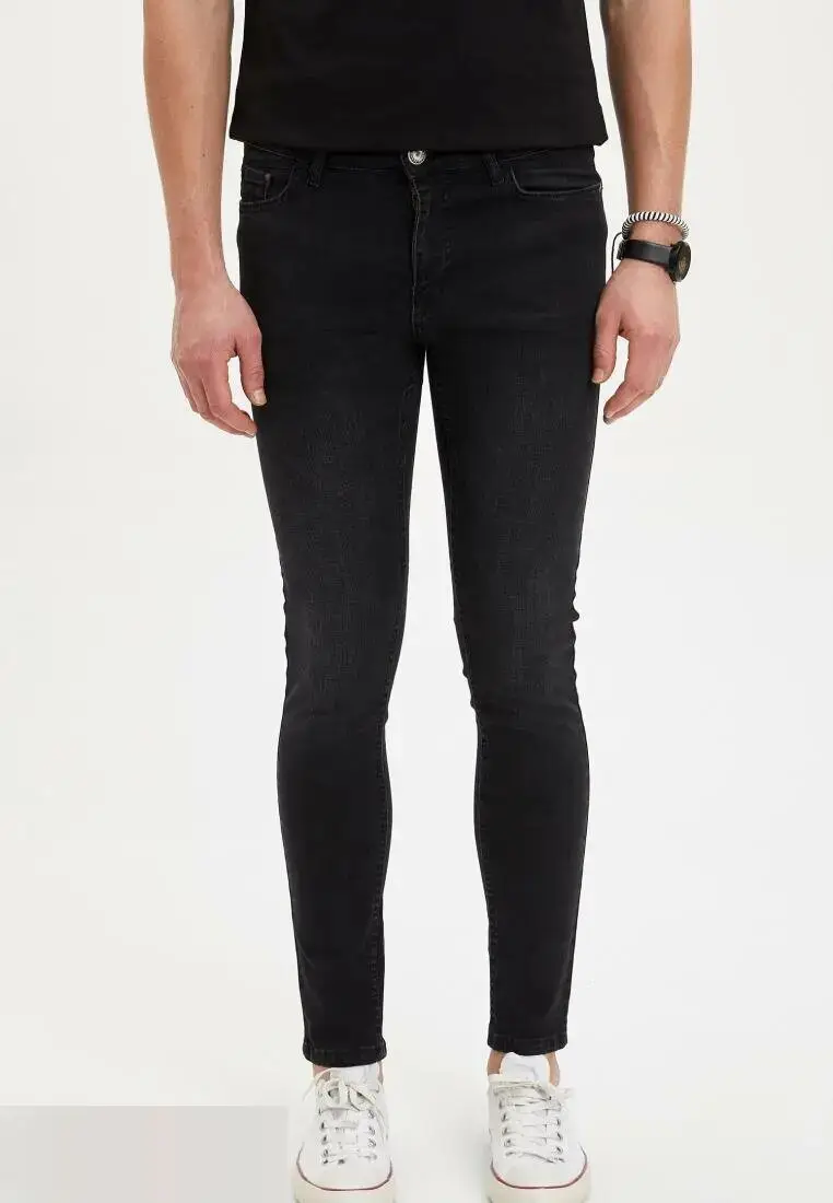 DF JEANS W34 L34 новые мужские обтягивающие зауженные джинсы Турция 2