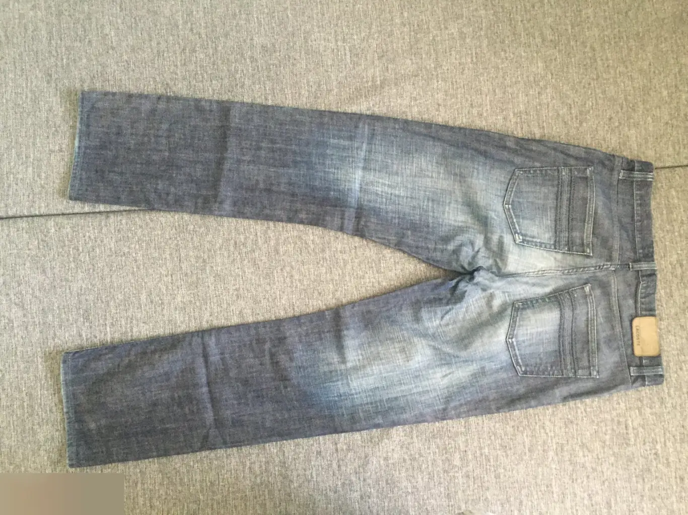 Джинсы мужские Lacoste размер F44 D52 I52 UK36 б/у 1