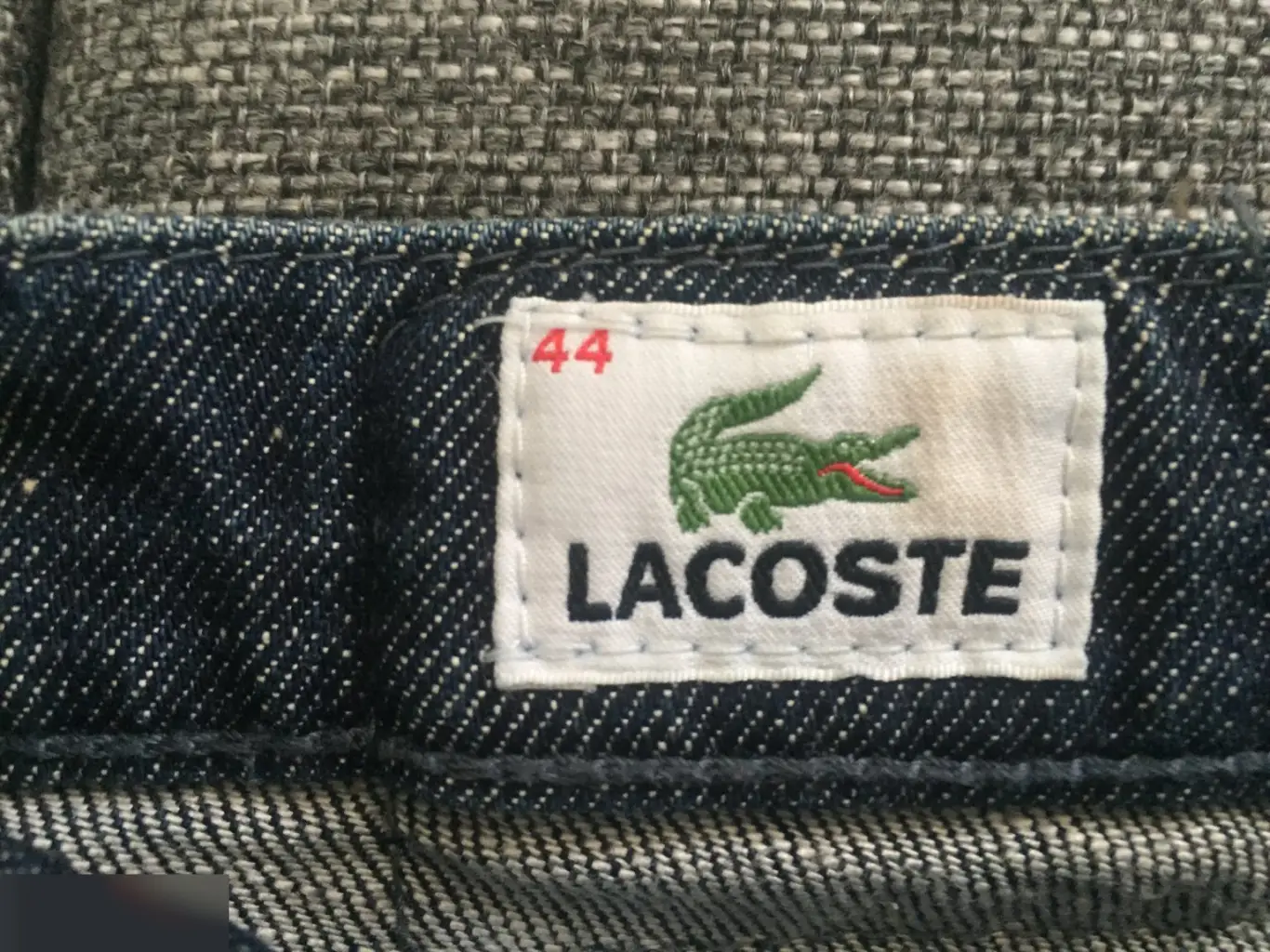 Джинсы мужские Lacoste размер F44 D52 I52 UK36 б/у 4