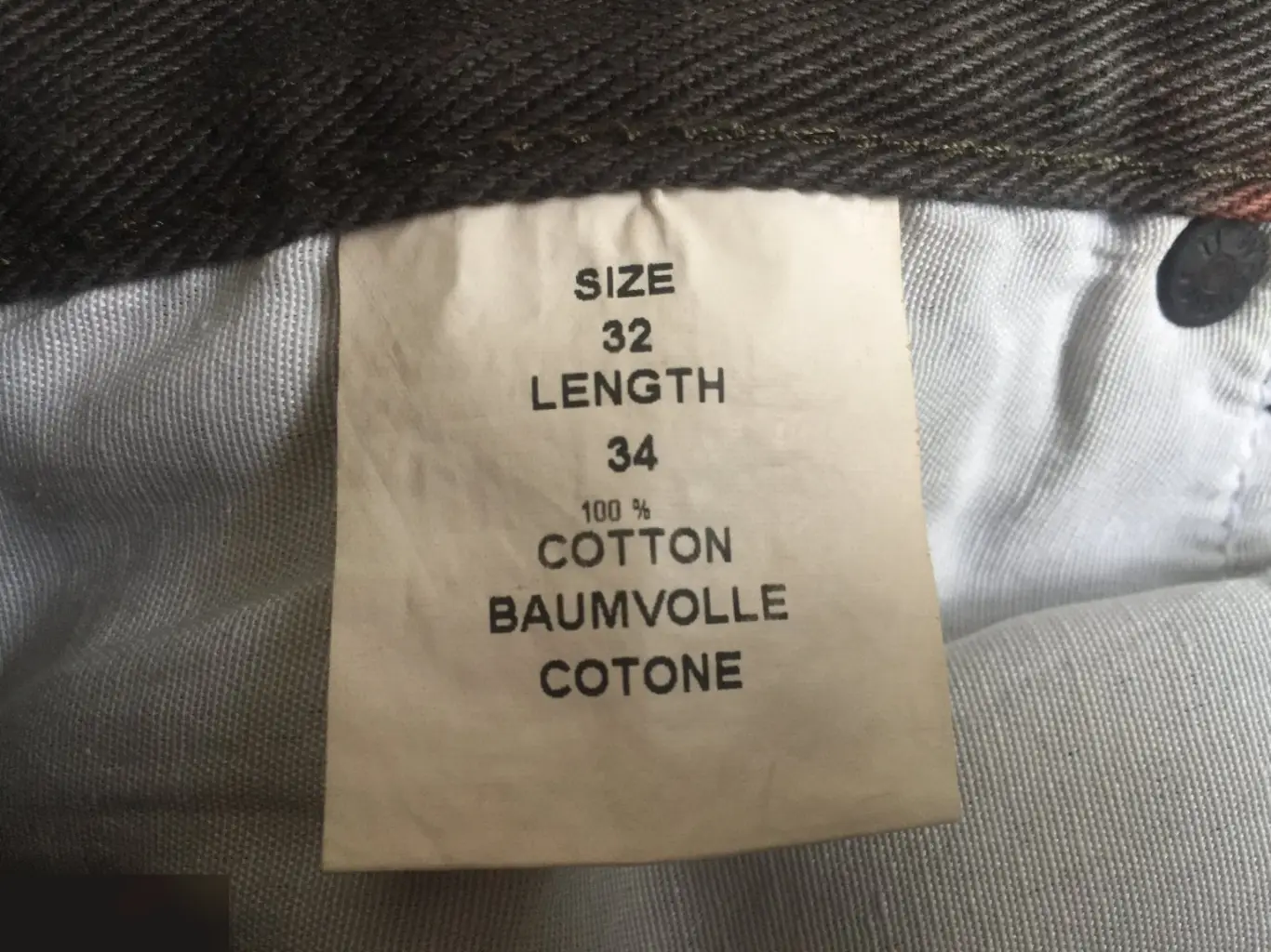 Джинсы мужские Wrangler размер 32-34 б/у 5