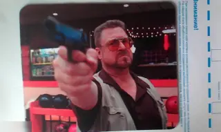 Коврик для мыши Джон Гудмен Большой Лебовски