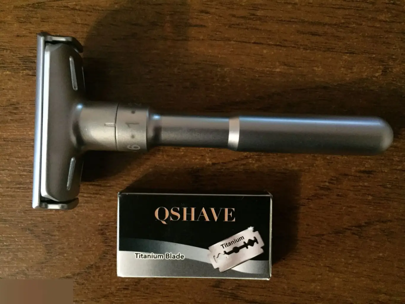 Регулируемый т-образный станок Qshave бритьё от мягкого до агрессивного