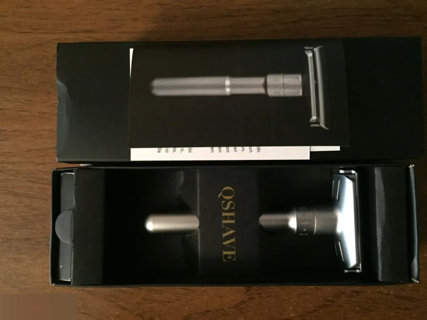 Регулируемый т-образный станок Qshave бритьё от мягкого до агрессивного 1