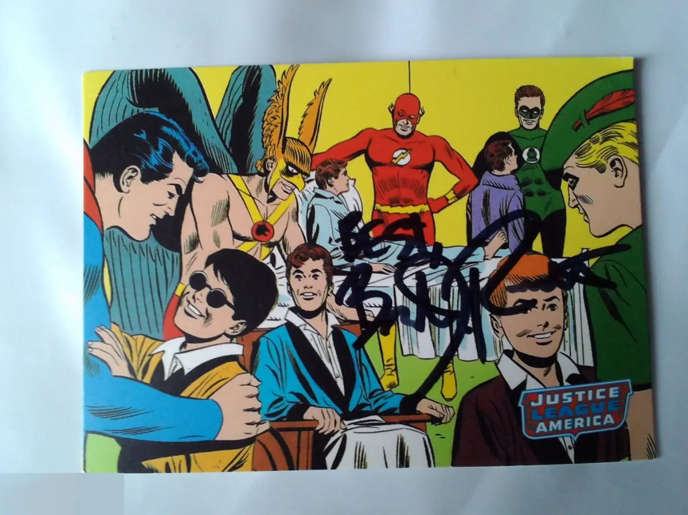 Брэндон Рут автограф на карточке