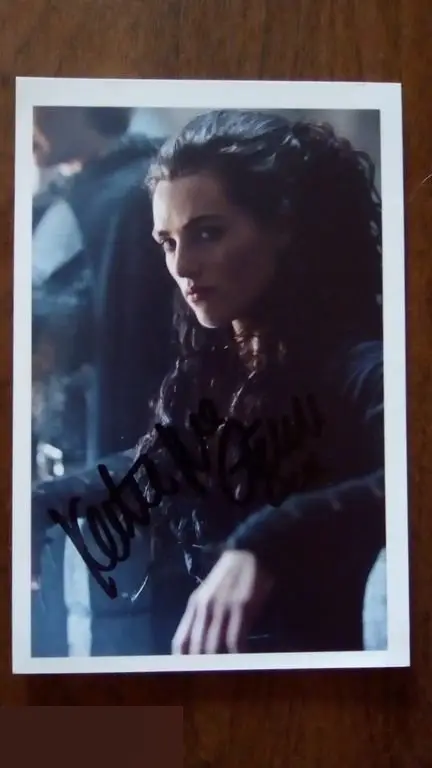 Кэти МакГрат автограф Мерлин