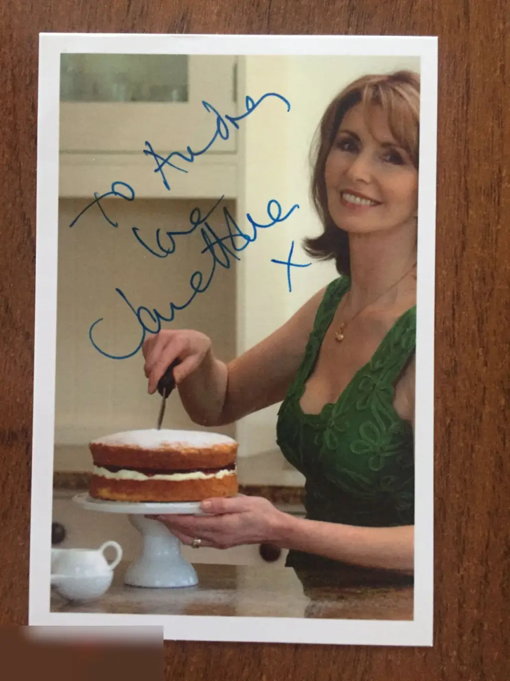 Джейн Эшер автограф