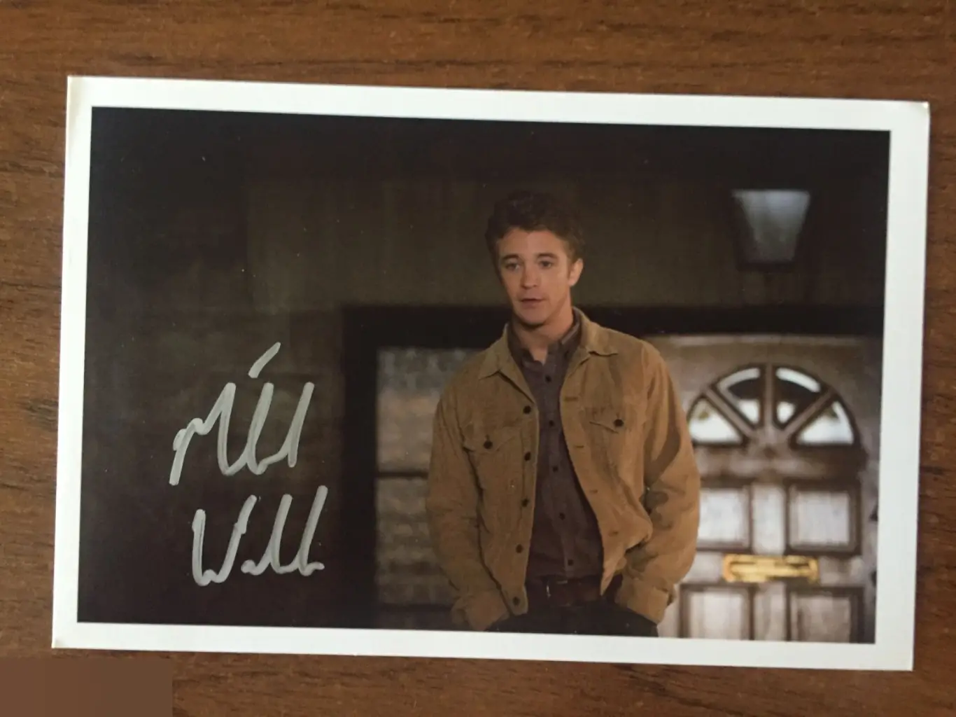 Майкл Уэлш автограф