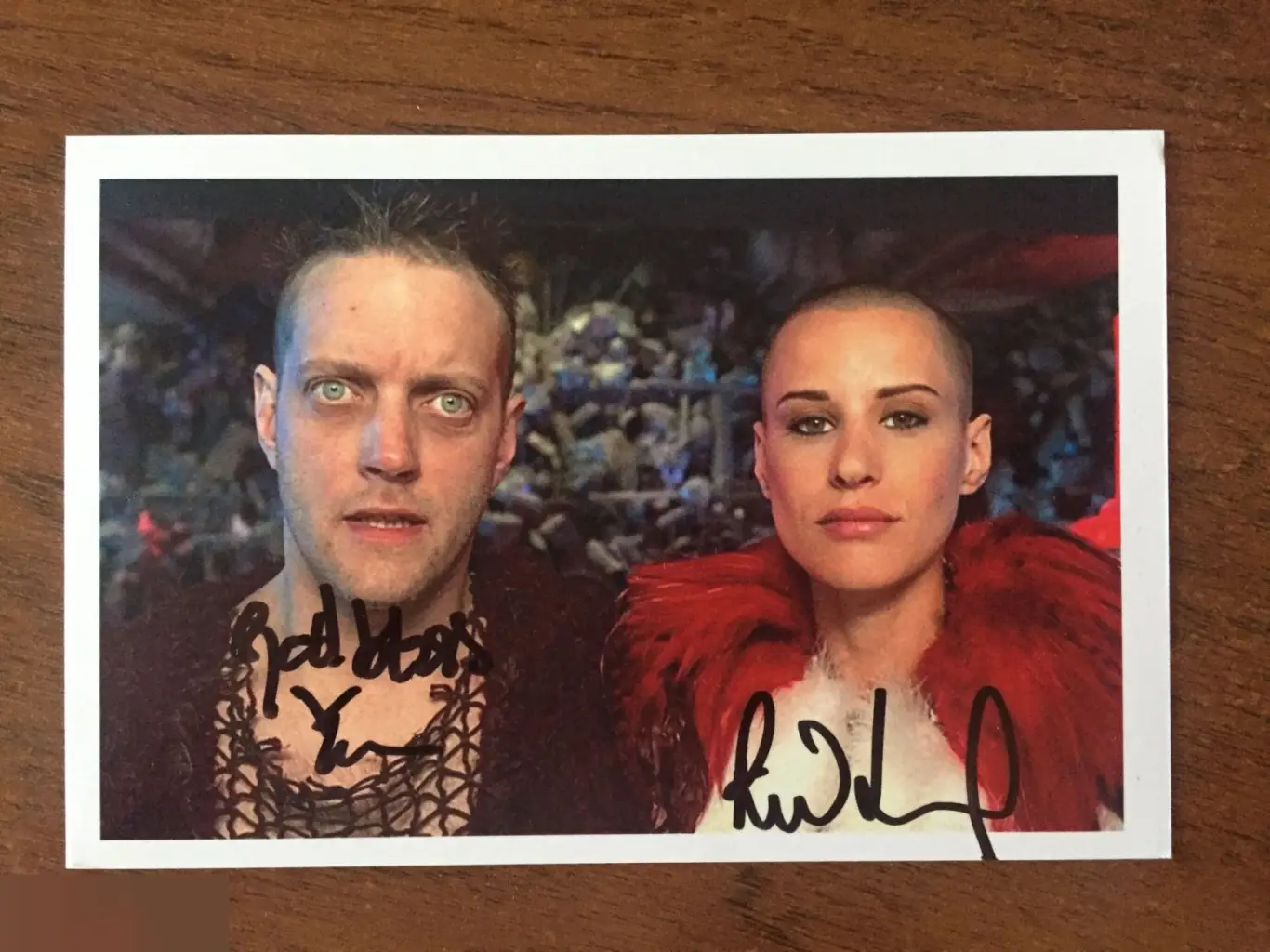 Ричард Лиф автограф Пятый элемент