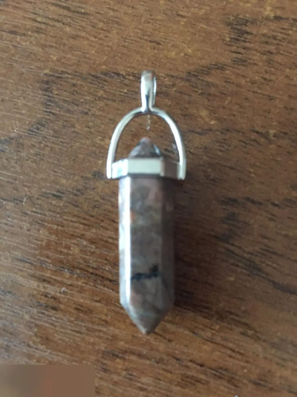 Кулон подвеска с камнем