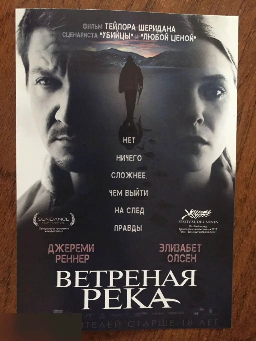 Ветреная река флаер листовка