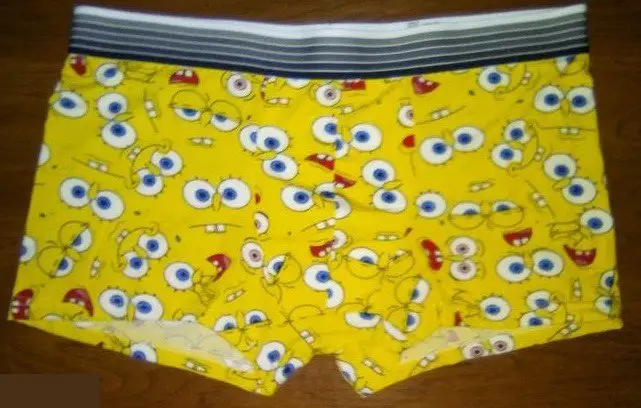 Спанч Боб Губка Боб трусы боксеры мужские XXL