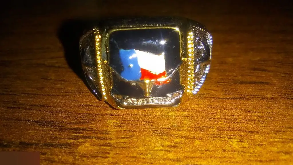 Texas Pride Техас кольцо унисекс размер американский 8 (российский 18,1) 3