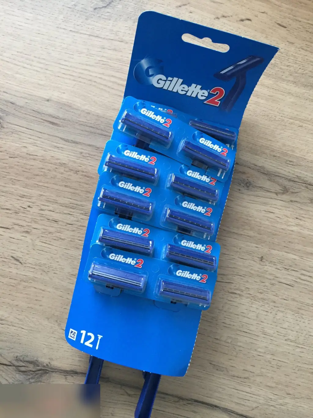 Gillette2 блистер 12 одноразовых станков