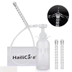 Бутылка-клизма 300 мл многоразовая с тремя насадками