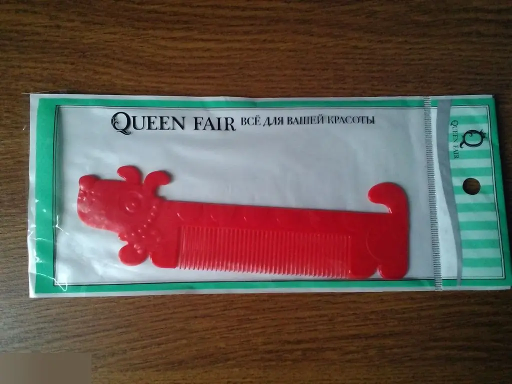 Расческа Queen Fair собака