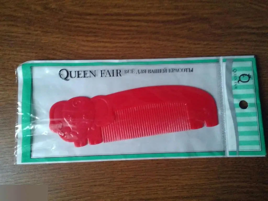 Расческа Queen Fair слон