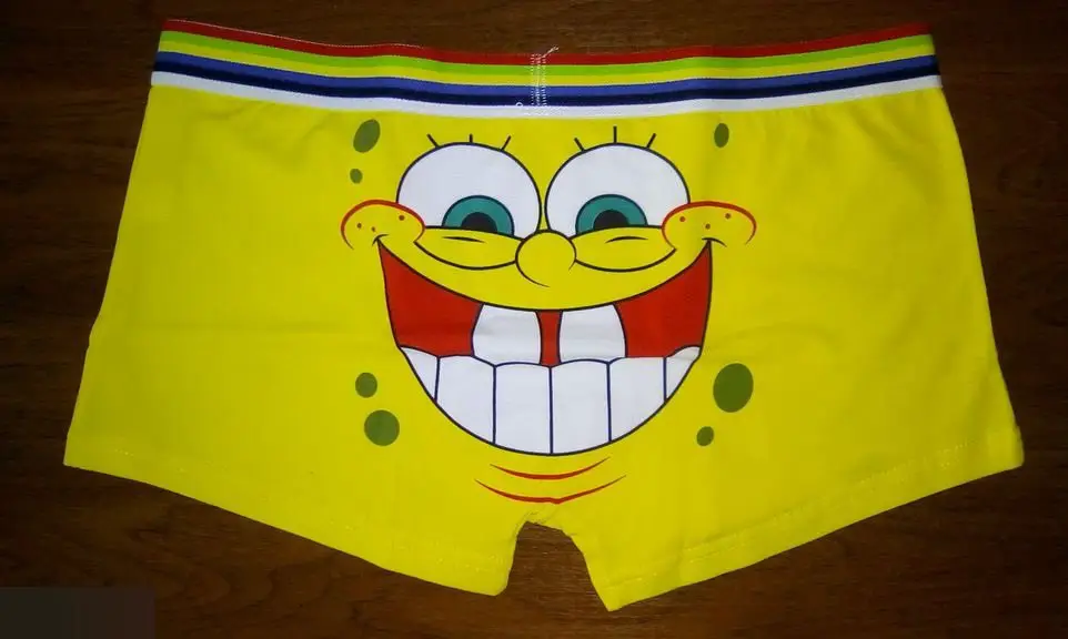 Спанч Боб Губка Боб трусы боксеры мужские XL