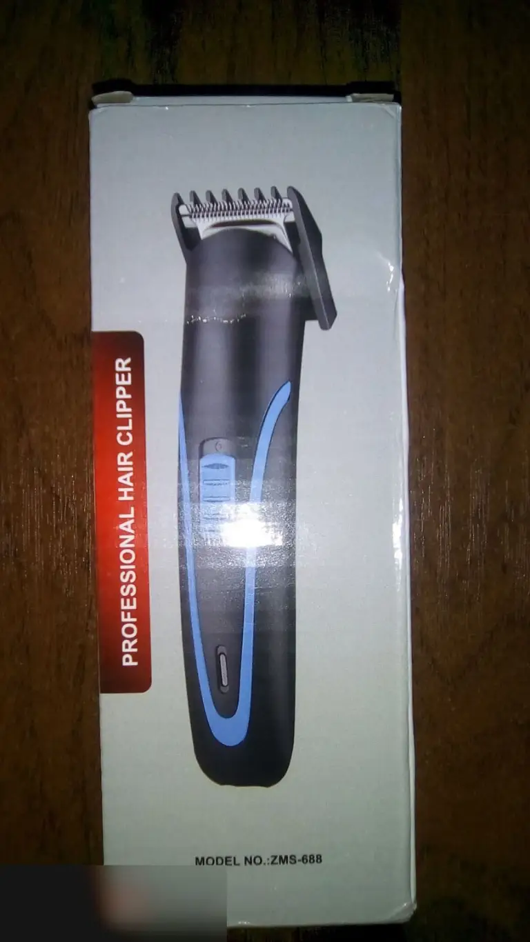 Машинка для стрижки волос с аккумулятором ZMS-688 4