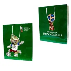 Пакет бумажный подарочный FIFA World Cup Russia 2018 34*28*9 см
