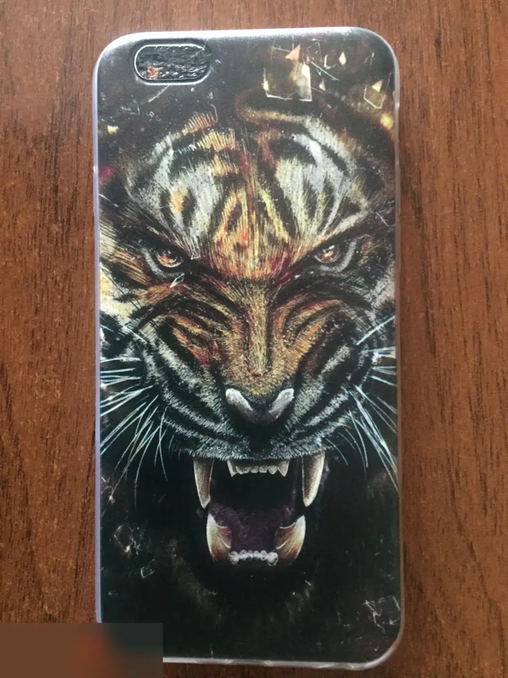 Чехол бампер IPhone 6 тигр