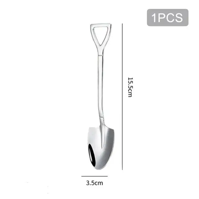 Ложка-лопата чайная нержавеющая сталь