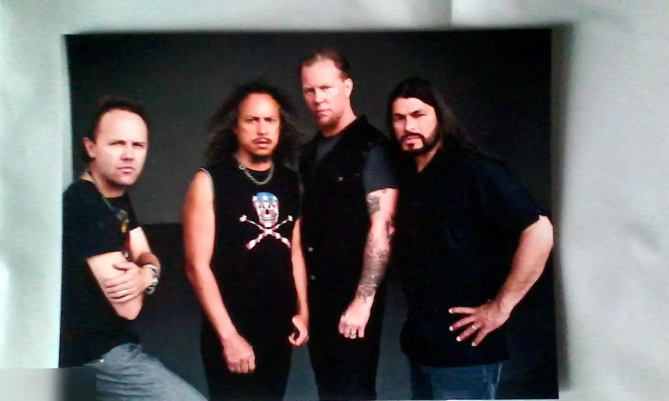 Metallica современное фото 15*20 см