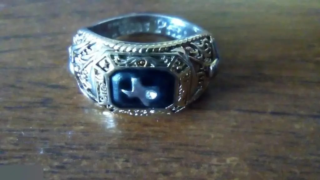 Texas Pride Техас кольцо унисекс размер американский 10 (российский 19,8) 3