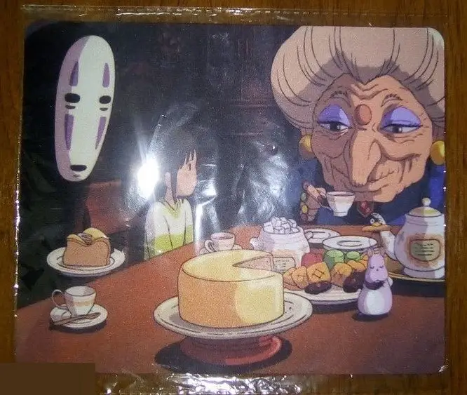 Унесённые призраками аниме коврик для мыши