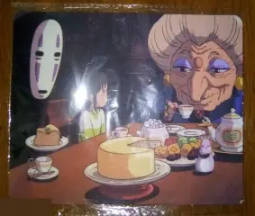 Унесённые призраками аниме коврик для мыши