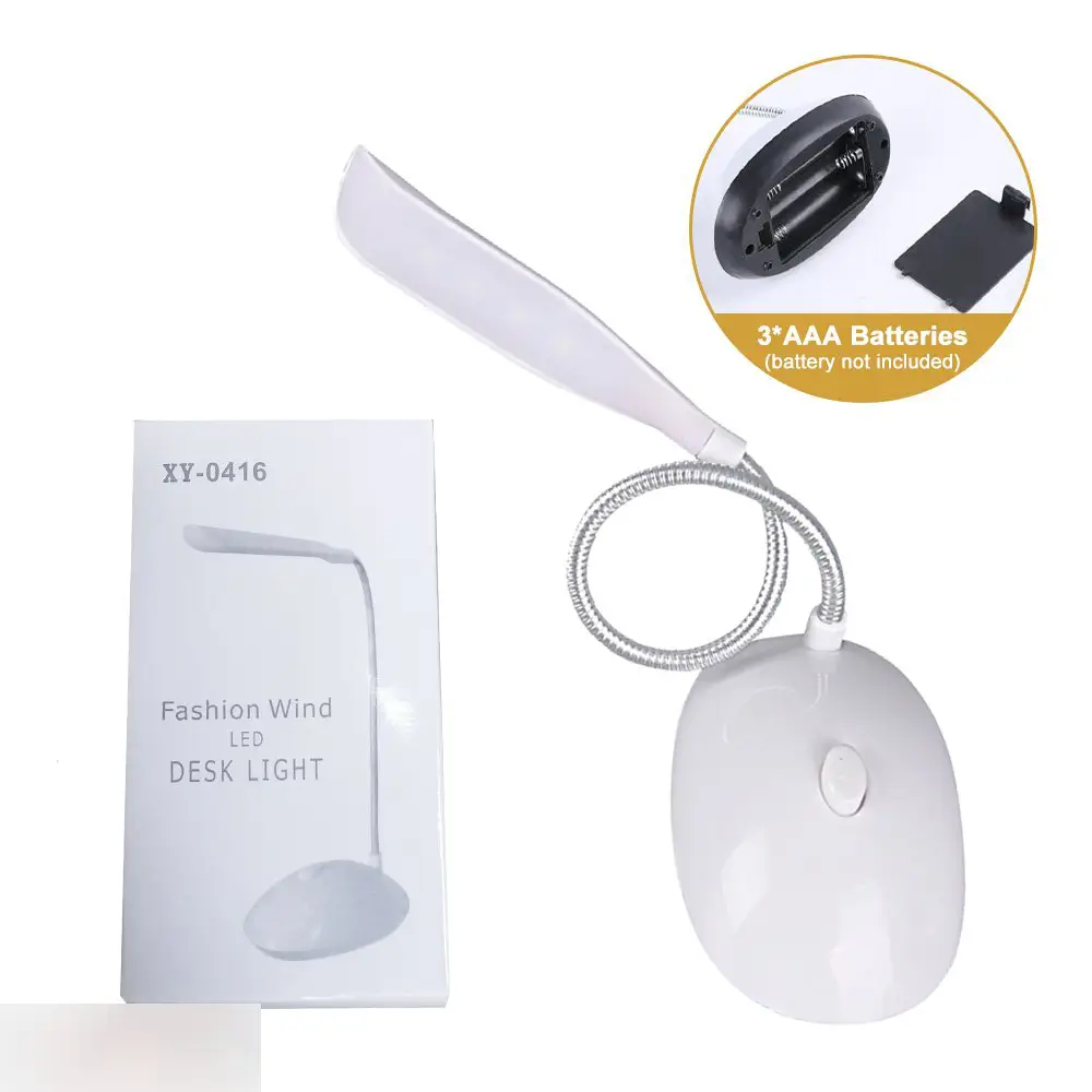 Настольная светодиодная лампа на батарейках