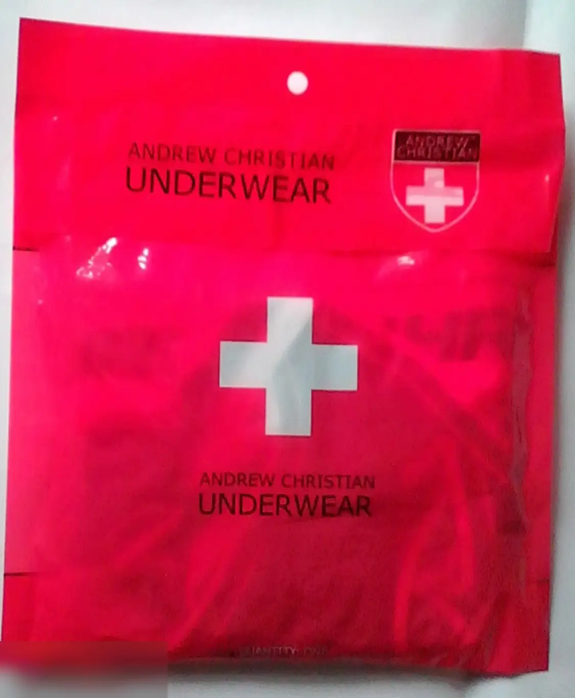 Джоки Andrew Christian 9193 новые черные размер L 3