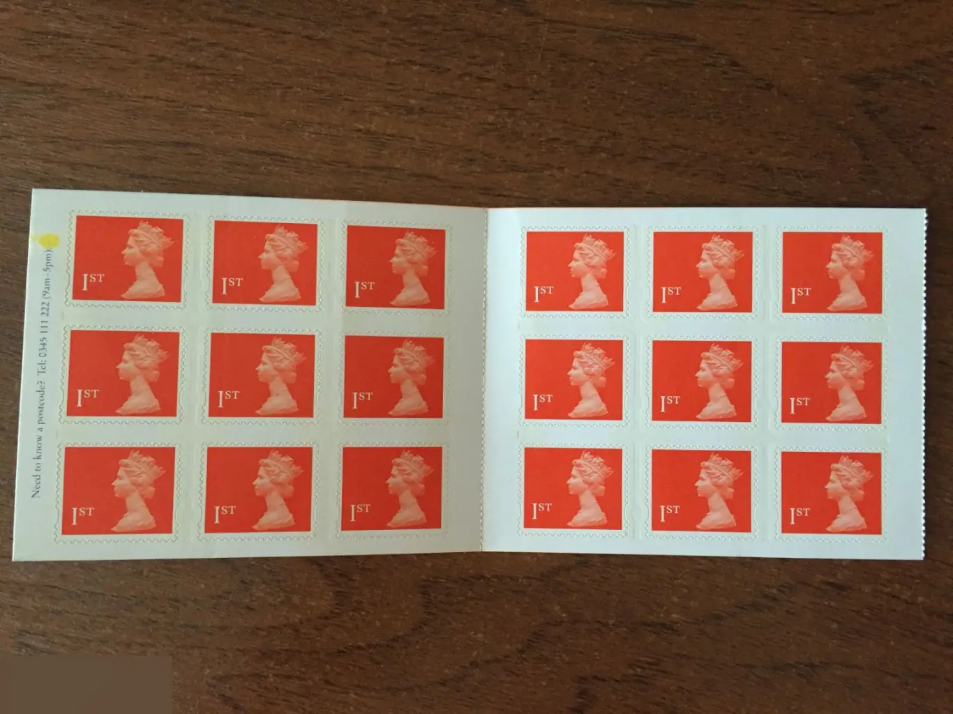 Великобритания First Class 18 из 20 марок 1