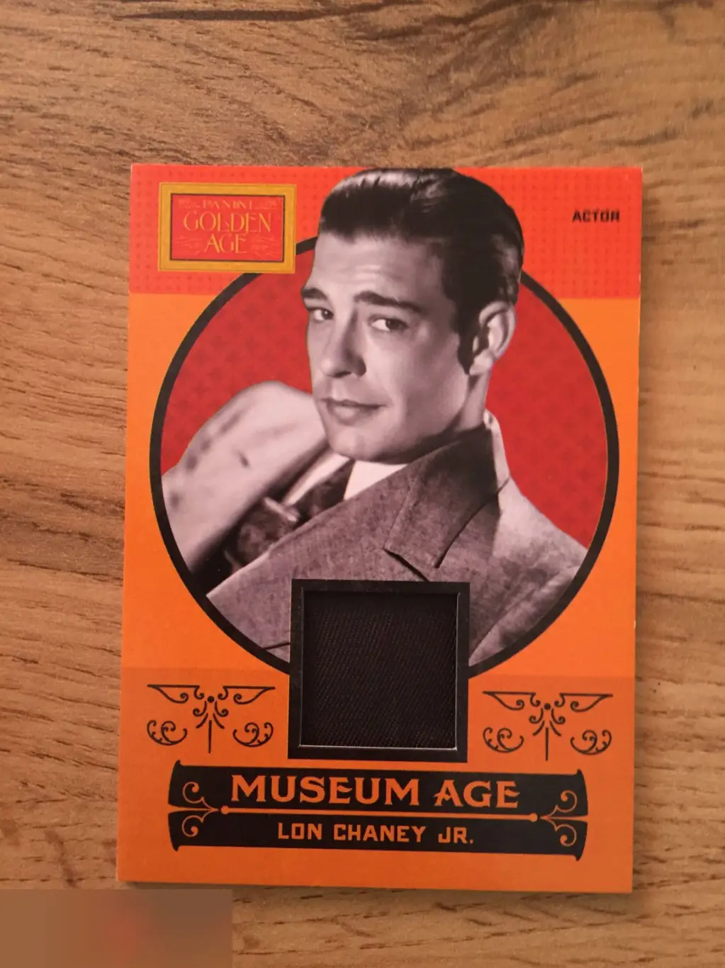 Лон Чейни младший кусок одежды Panini