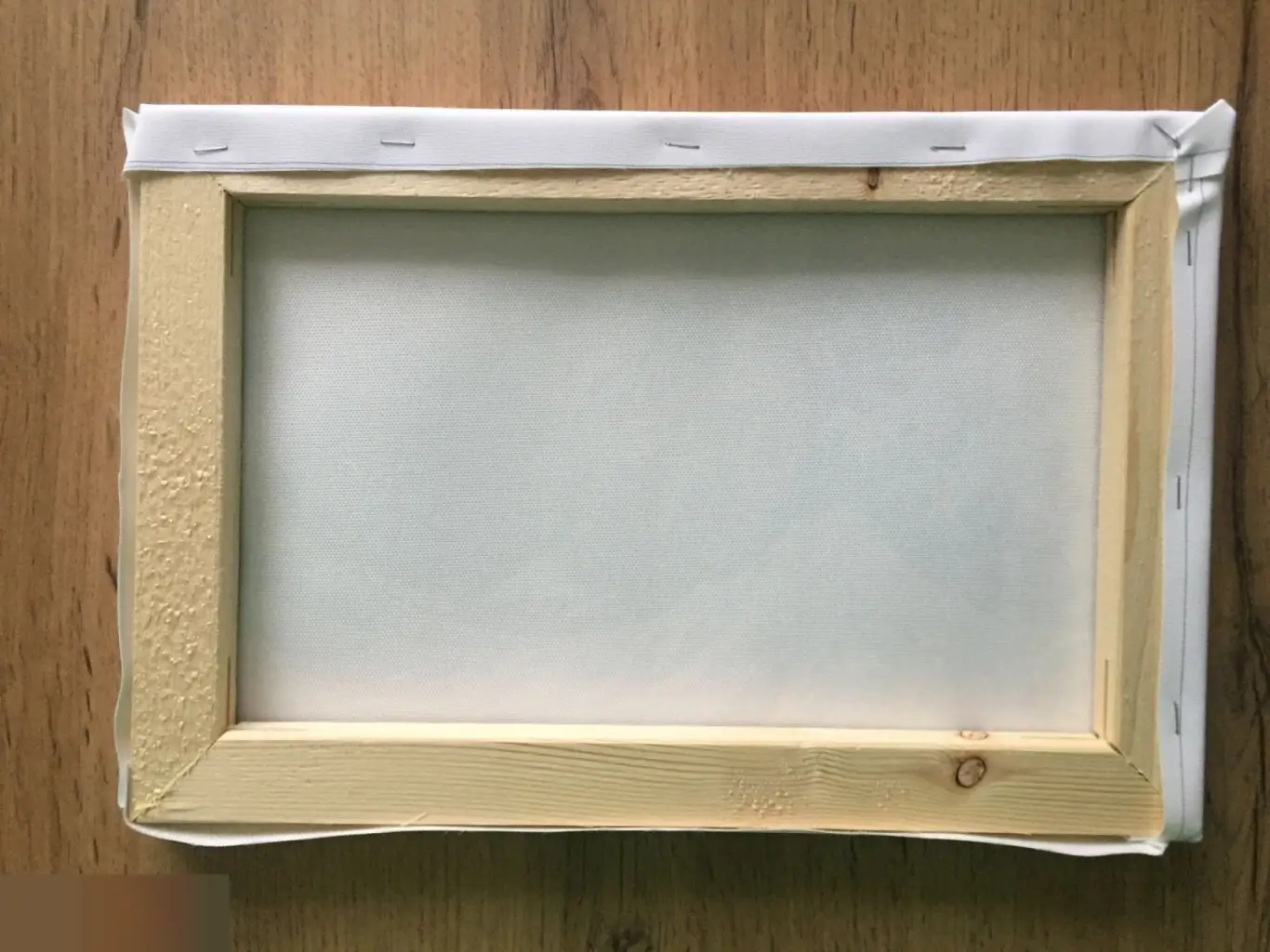 Большая волна в Канагаве картина на холсте 20х30 см 1