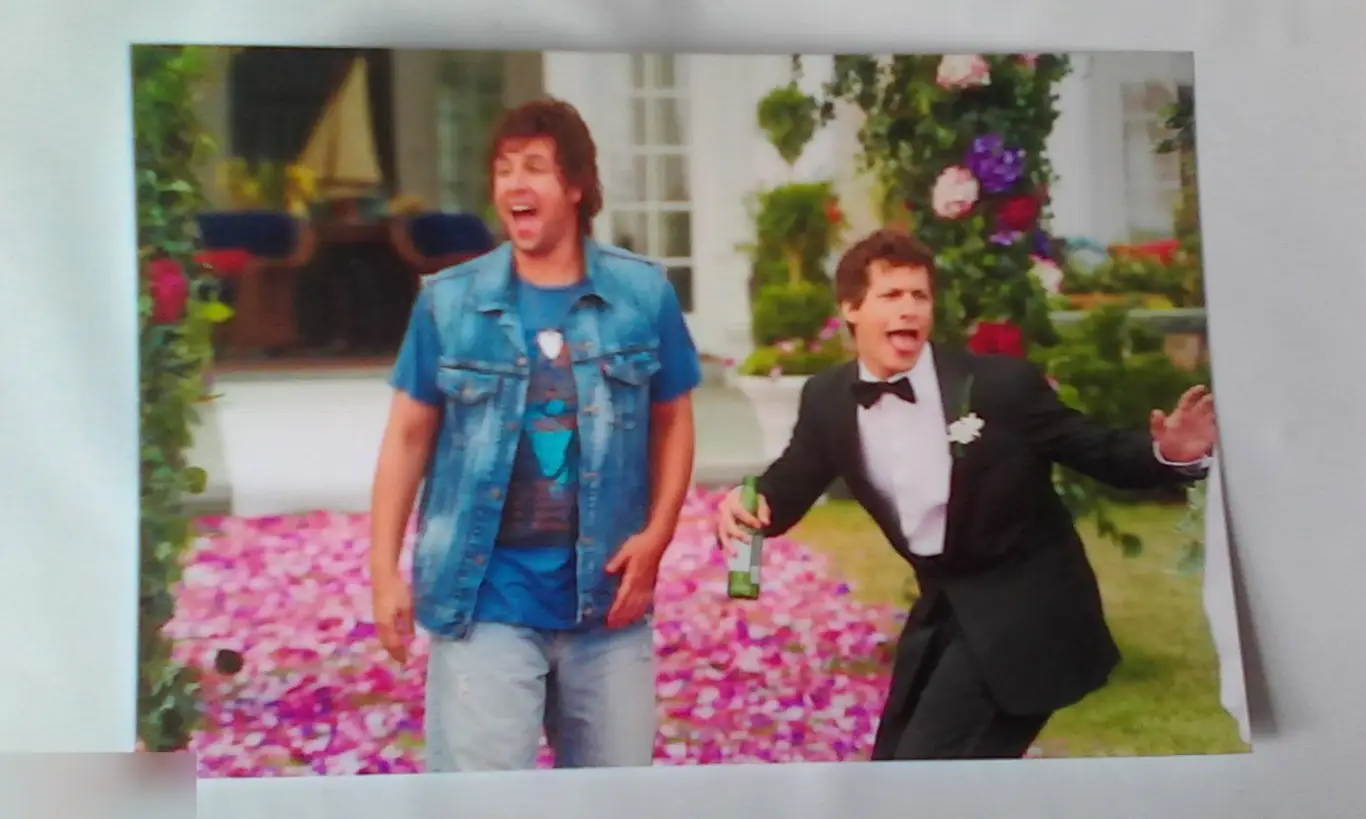 Адам Сэндлер Энди Сэмберг современное фото 10*15 см Папа-досвидос