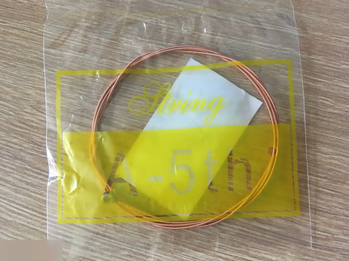 Струна №5 (A) для акустический гитары