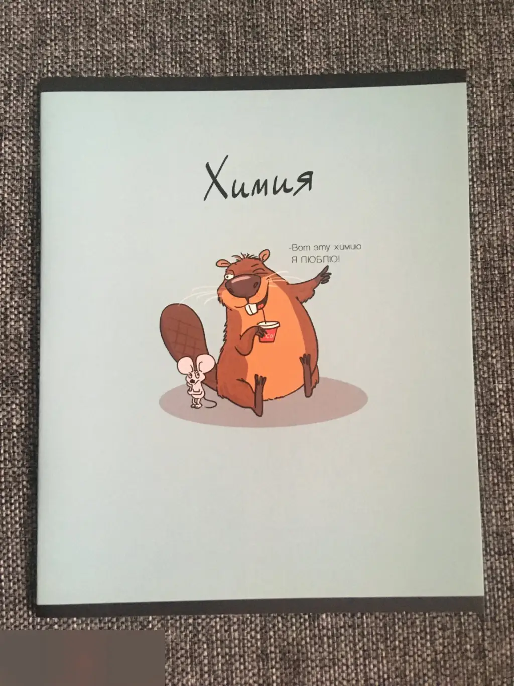 Химия. Вот эту химию я люблю тетрадь 40 листов A5 клетка