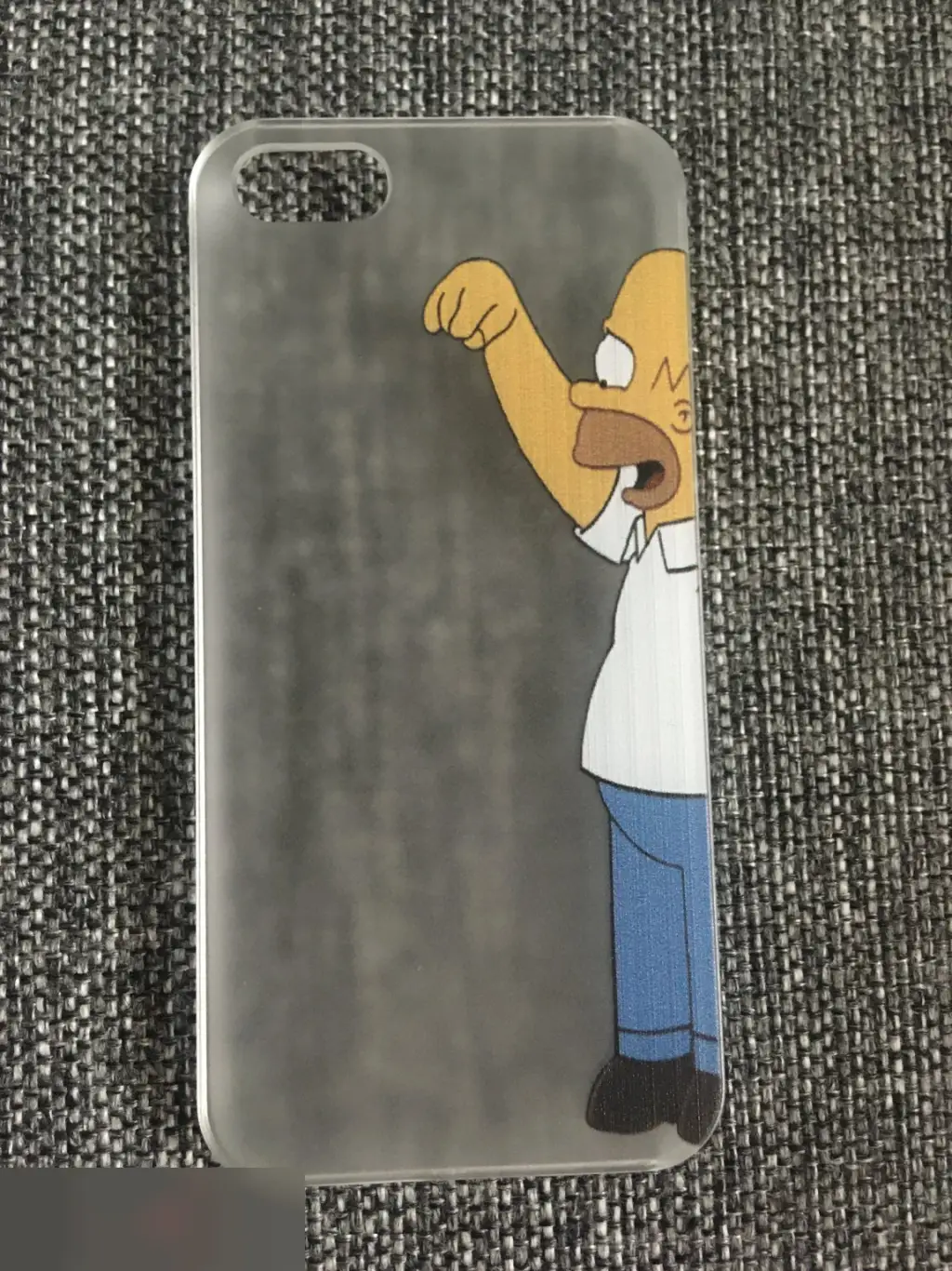 Гомер Симпсон пластиковый чехол для iPhone 5/5S/SE