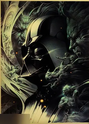 Дарт Вейдер. Звёздные войны 30х42 см постер плакат