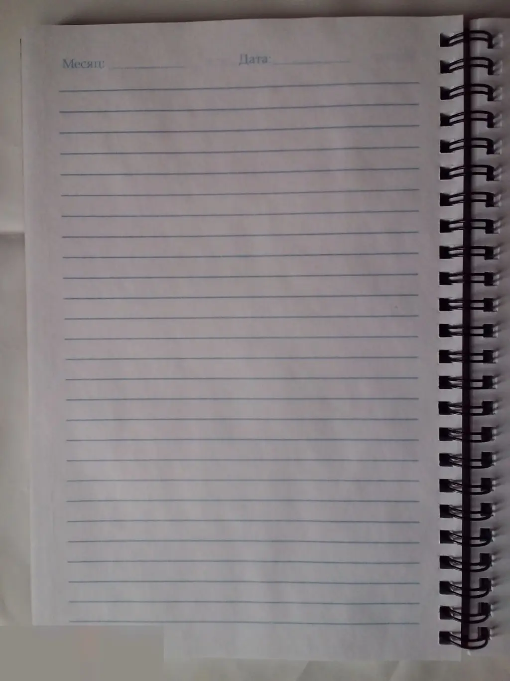 Ежедневник на кольцах Вперёд Россия твёрдая обложка А5 80 листов 1