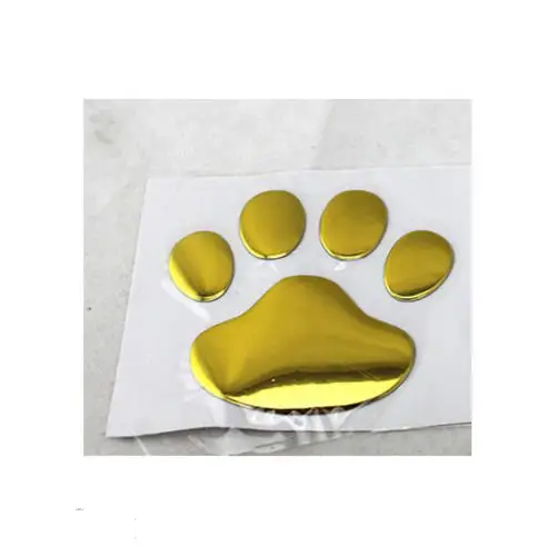 Наклейка на авто лапа 2