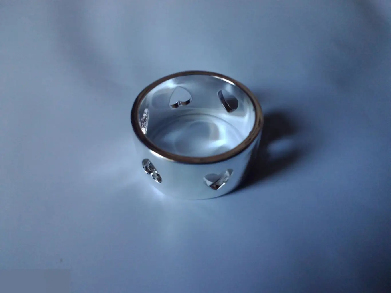 Кольцо покрытие серебро 1