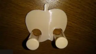 Держатель-наклейка для электрической вилки