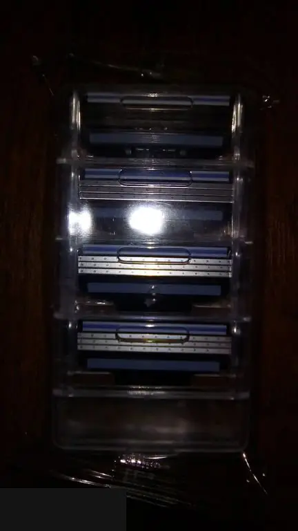 Лезвия кассеты для бритья Mach3 Китай 4 штуки 3