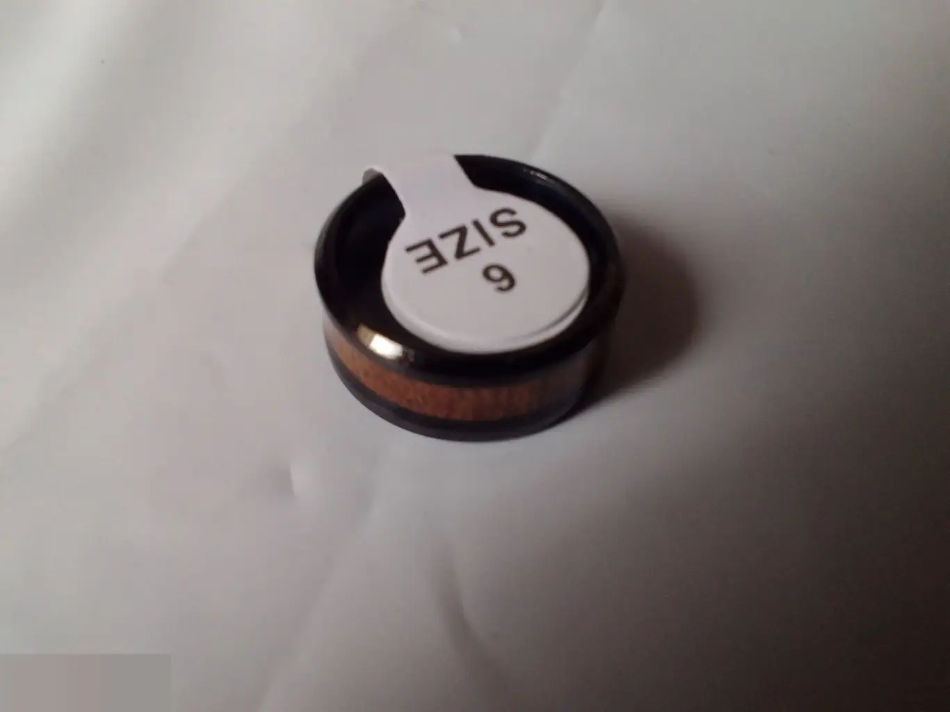 Кольцо нержавеющая сталь и дерево размер 6 2