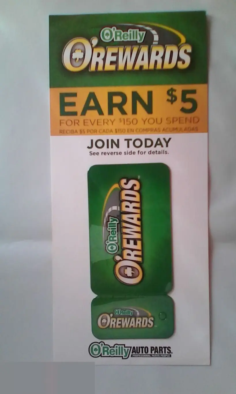 O'Reilly O'Rewards США
