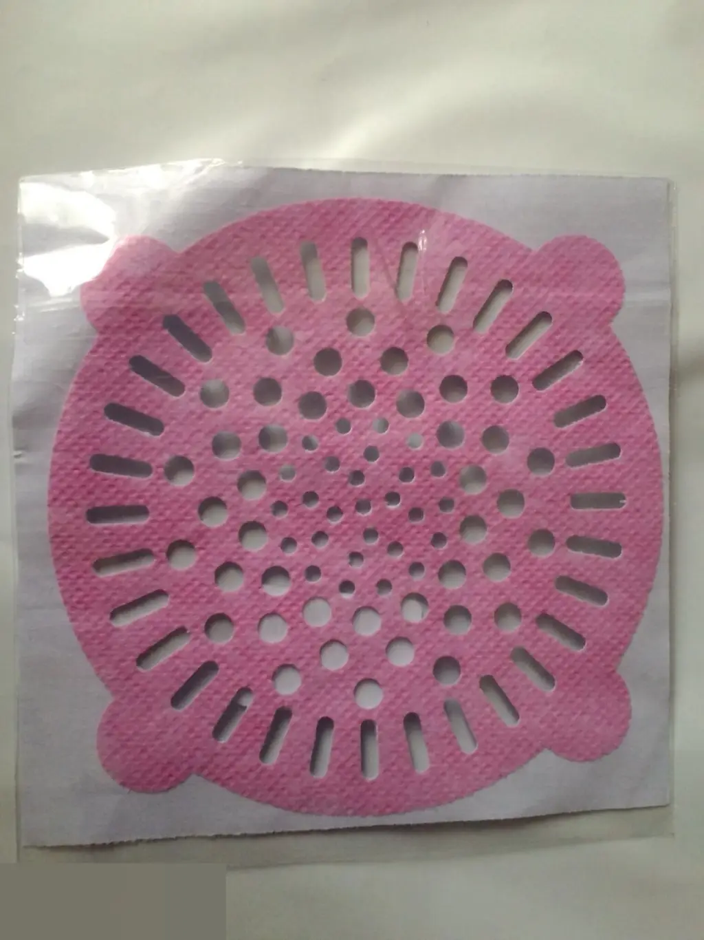 Бумажный одноразовый улавливатель мусора для стока