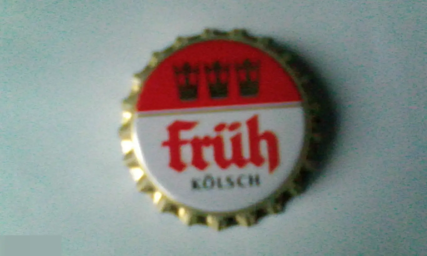 Пробка Fruh Kolsch не использованная Германия